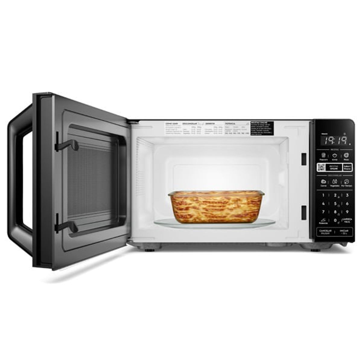 Microwave_ME20AB_Front_Open_Beneficio_Gafa_Black_Spanish-600x600