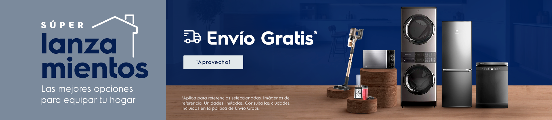 Súper Lanzamientos Electrolux con envío gratis*